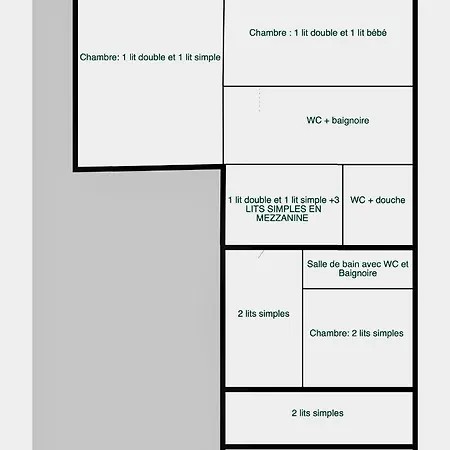 펜션 Maison Maillots Et Bigorneaux, 15 Pers, Jacuzzi, 40m De La *
